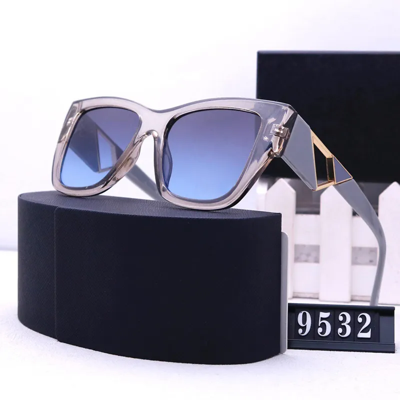 Luxurys Occhiali da sole da donna Polaroid Lens Designer Shades Lettera Occhiali da uomo Occhiali da vista donna Occhiali da vista Montatura Occhiali da sole in metallo vintage con scatola