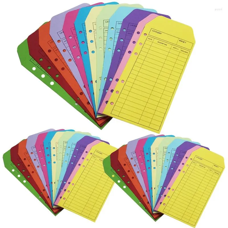 Gift Wrap 36 Pcs Expense Tracker Budget Sheet Cash Envelopes Money Envelope For Tracking Saving 12 Colors