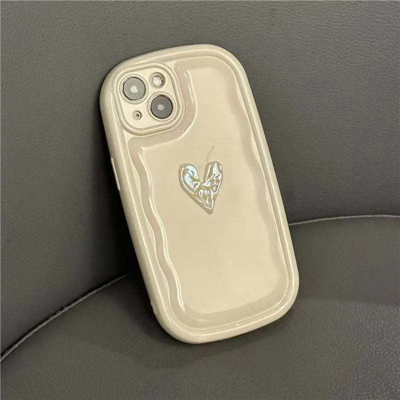 Дизайнерский чехол для телефона Love Laser подходит для iPhone 14 13 12 Pro Max 11 14plus Soft Case Anti-Fall Phone Case