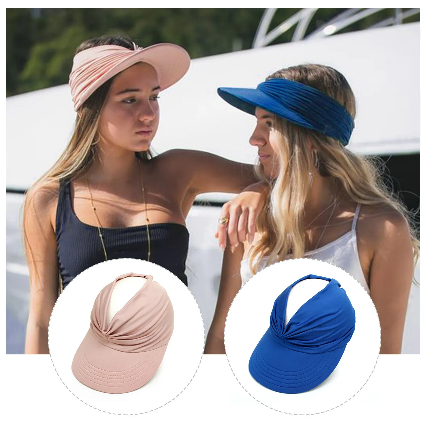 Wide brim sun protection visor hat online