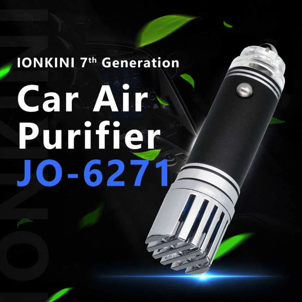 New 12V Car Air Purifiers Smoke Dust Air Freshener Cigarette
