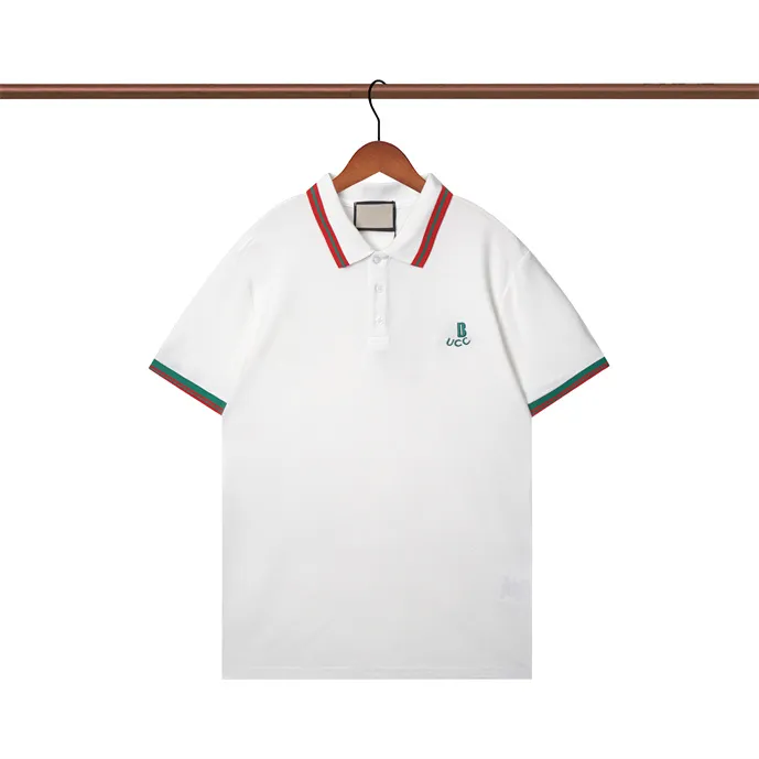 6 Nya mode London England Polos skjortor Mens Designers Polo Shirts High Street Brodery Printing T Shirt Men Summer Cotton Casual T-Shirts #1013