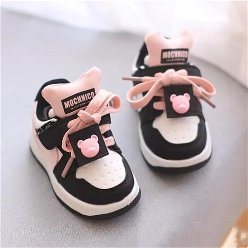 Baby First Walkers Autumn Toddler infant Boy Girl Casual Running Shoes Soft Bottom Comfortable Stitching Color Kids Sneakers