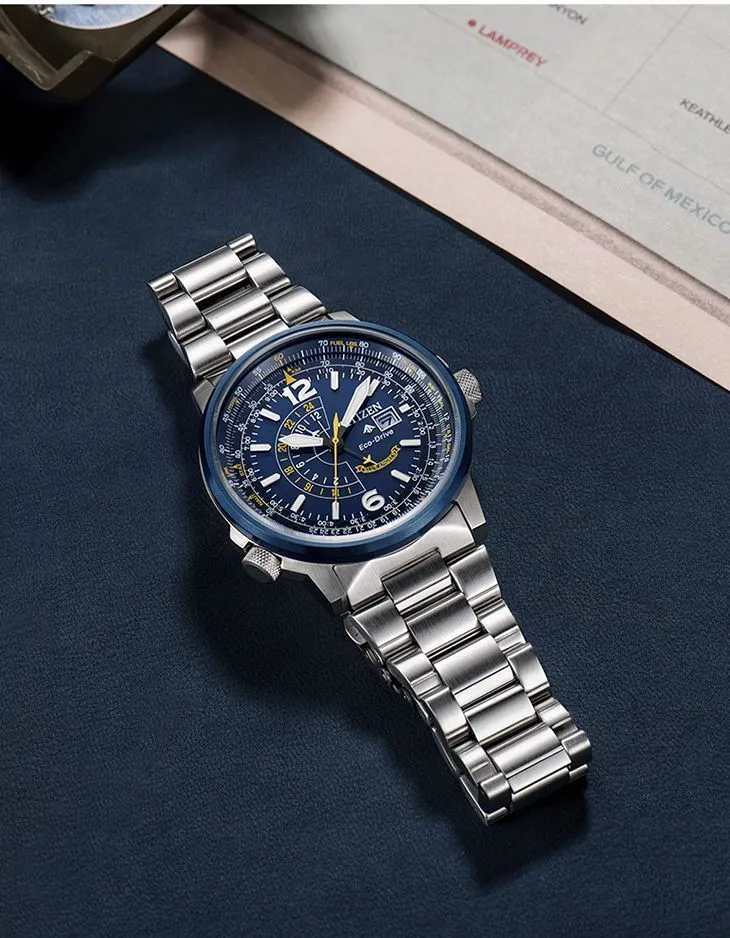 Women S Watches Original Genuine Blue Angel Men S Watch Date Display Waterproof Luminous Ecology Drive Fashion BJ7006 230519 From 126 21 DHgate