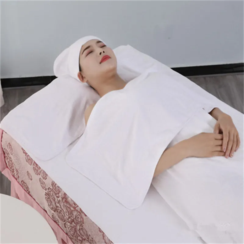 200x120 cm biały ręcznik do kąpieli mikrofibry, super duże, miękkie, wysokie wchłanianie i szybkie suszenie, hotelowy salon kosmetyczny