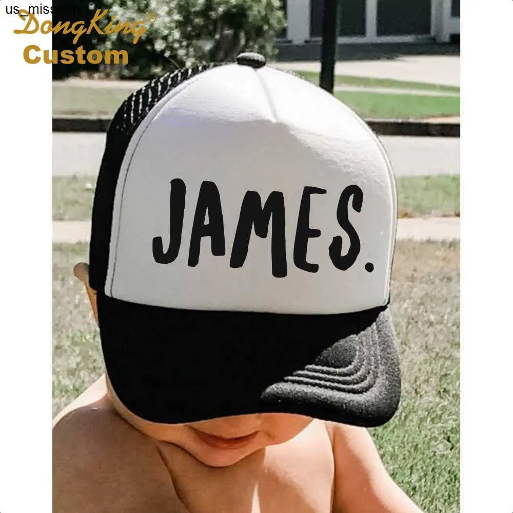 DongKing Custom Name Trucker Trucker Style Baseball Cap For Kids Adjustable Mesh Snapback Personalized In 2 Sizes J230520 From Us missouri 9.95 DHgate.Com