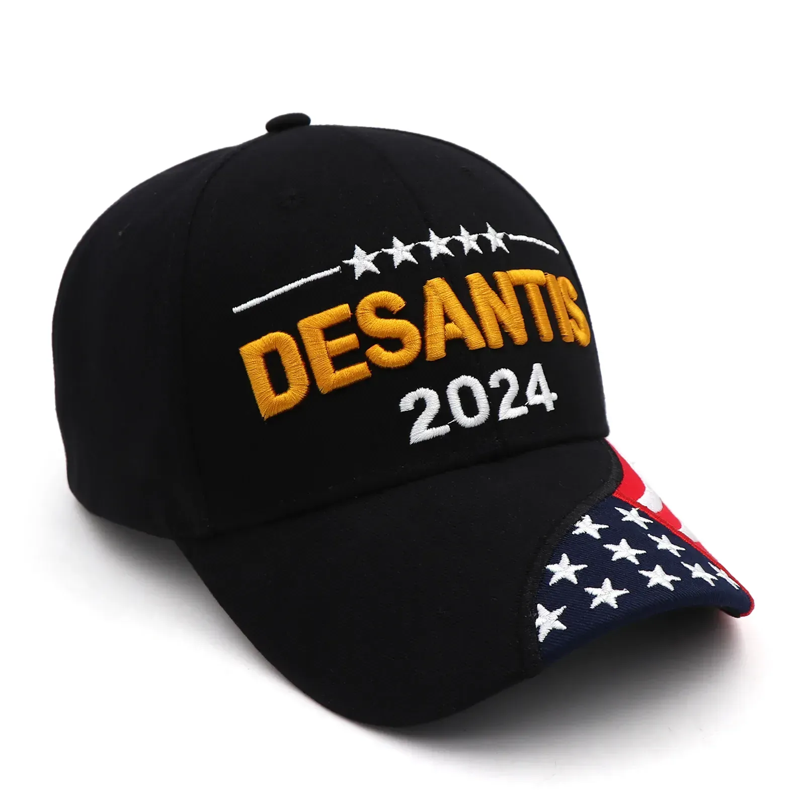 Tpusa Hat L. K. American Flag Hat | Patriotic Baseball Cap For Men & Women | Adjustable USA Flag Cap (in, Alpha, Free Size, Standard, Blue Men Hats