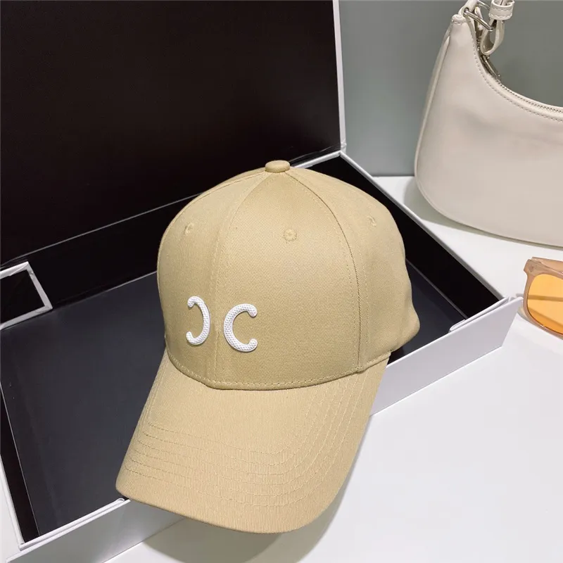 Ontwerper Baseball Hoed Zomer En Herfst Cap Voor Mannen Vrouwen Verstelbare Letter Solid Caps Cowboy Geborduurde Emmer Hoed Zonnescherm Sport New Eras Hip Hop Hoeden