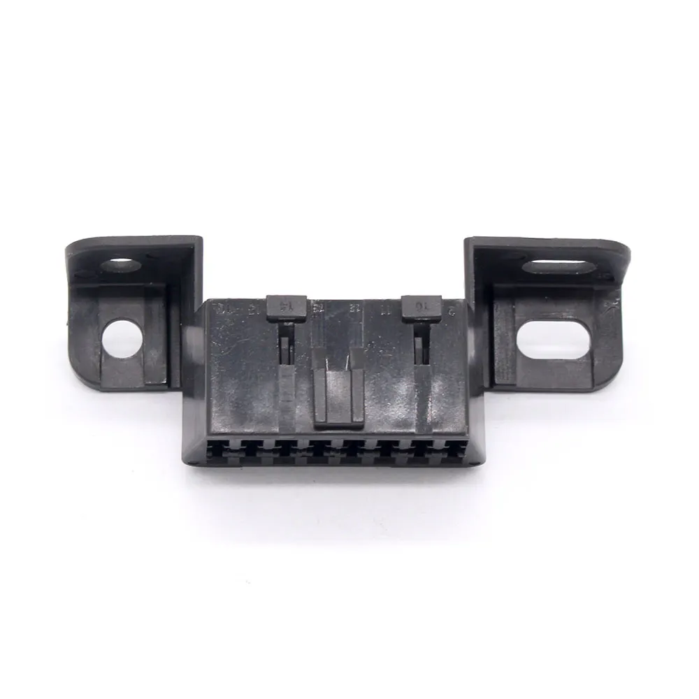 12110250 Electrical Male Waterproof Wire-to-Wire Black 16 Pin Connector For Cars