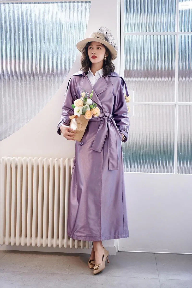 Satin outlet trench coats