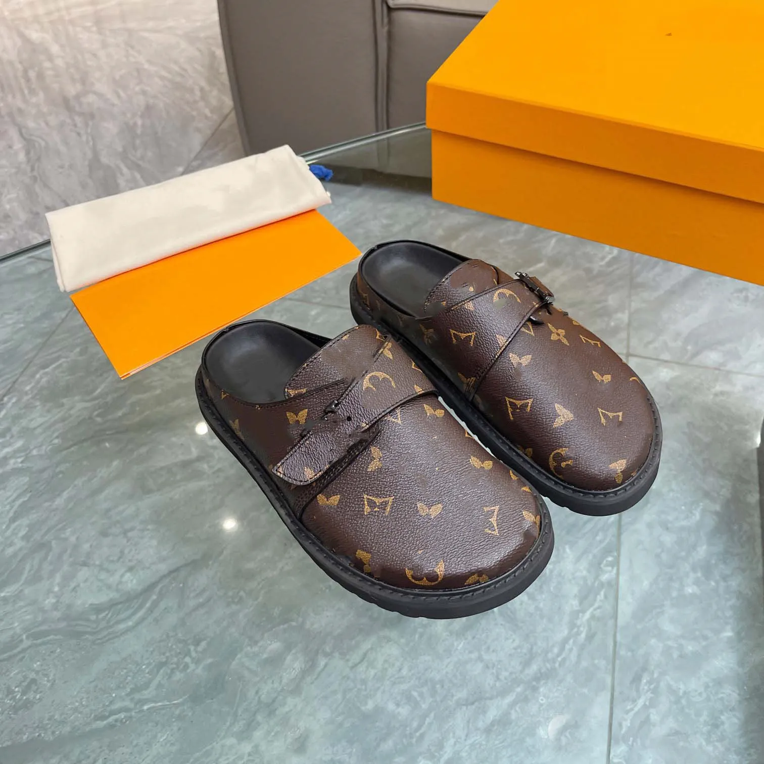 Save Big on Bulk Platform Clog Slipper Orthopedic Slippers For Women And  Men Comfort Clogs In Cacao Brown With Adjustable Strap, Anatomic Footbed,  And