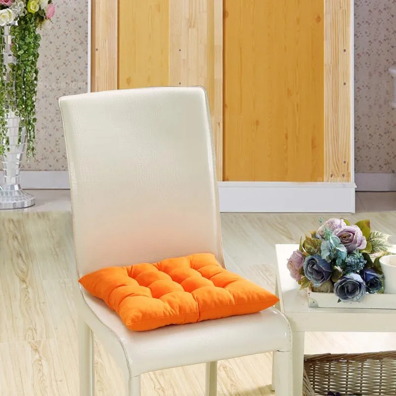 Pillow 60#Soft Chair Square Indoor Outdoor Garden Patio Home Kitchen Office Sofa Seat Buttocks Pads 40x40cm /Decorative