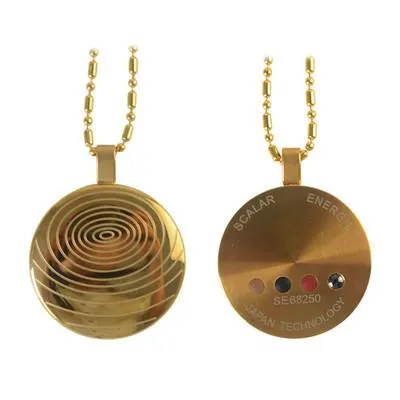 Colliers Anti EMF radioprotection pendentif énergie quantique collier avec 4 pierres de santé charme chaîne collier hommes femmes