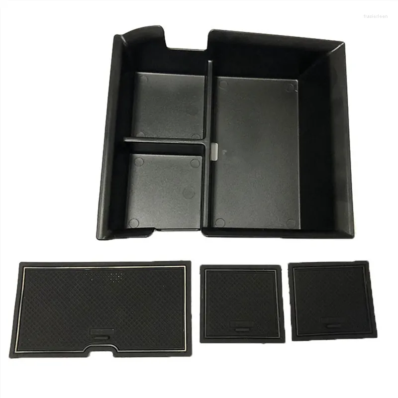 Car Organizer For BYD Atto 3 Yuan Plus 2023-2023 Accessories Center Console Btorage Box Armrest Storage Tray Black