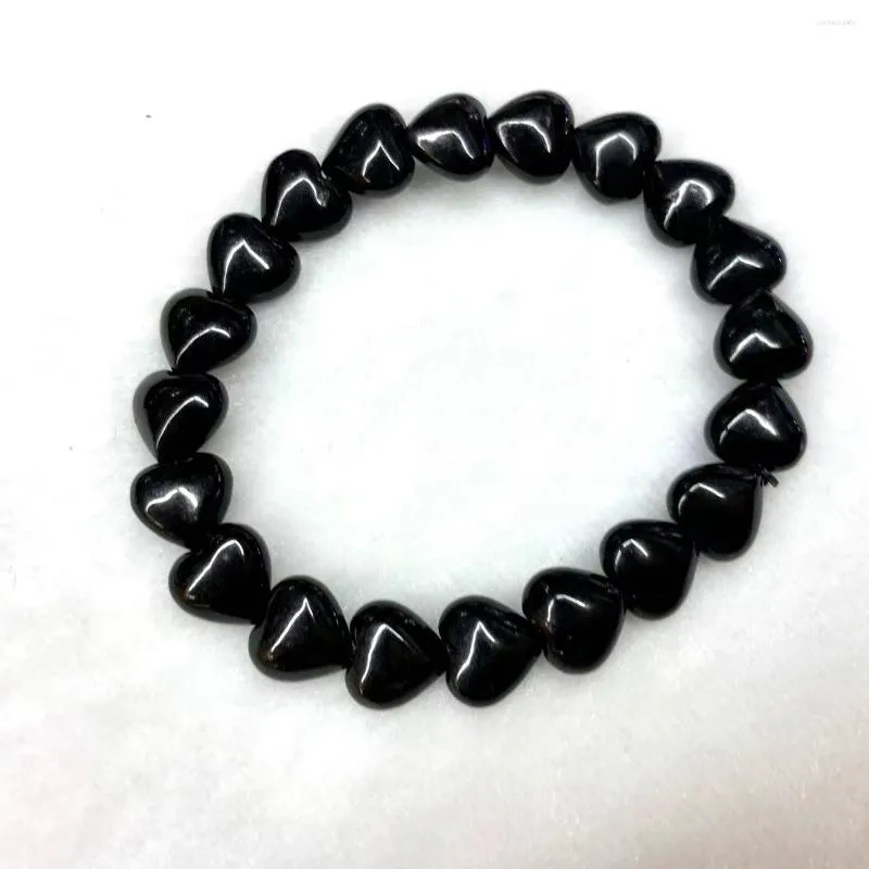 Heart Shaped Russian Shungite Shungite Bracelet 10mm 12mm Strand For Womens Healing Energy Wholesale Gift From Devinebanks 11.81 DHgate.Com