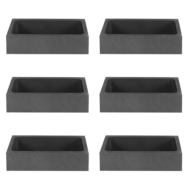 Crucible Graphite Ingot Mold Silver Gold Melting Casting Refining - Foto 5