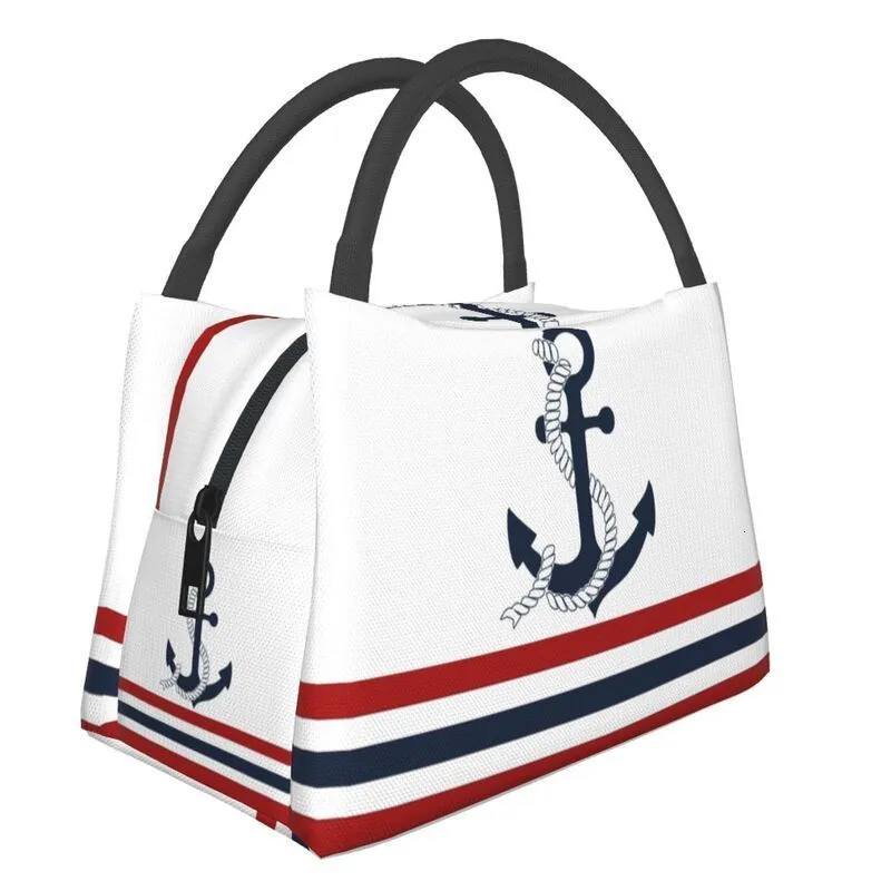 Nautical lunch bag outlet