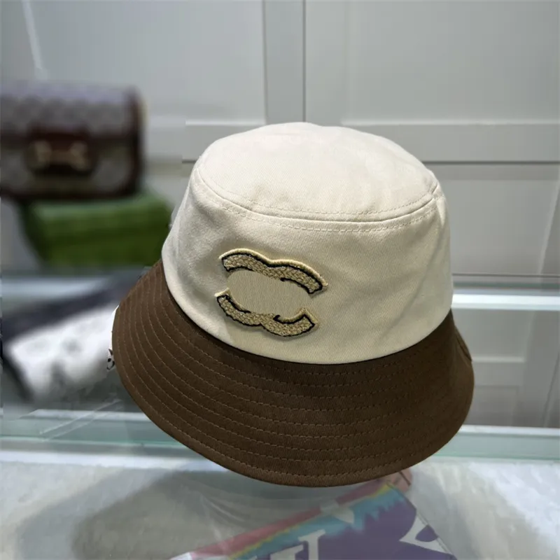 Luxury Designer Bucket Hat Beige For Women And Men Classic Fishing