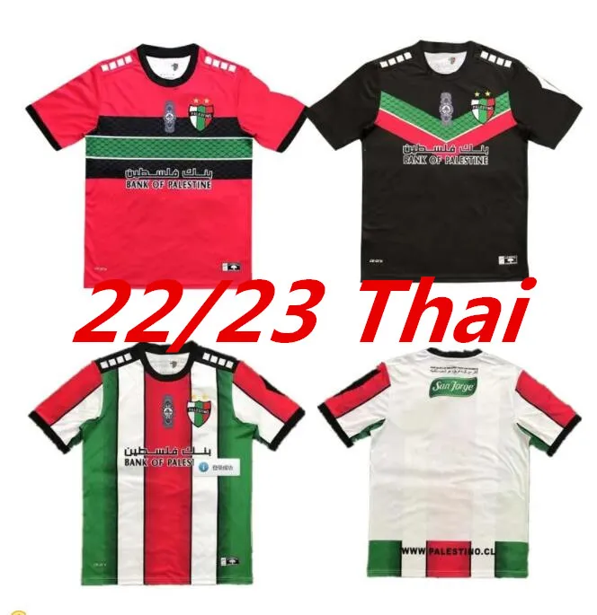 22 23 camisas de futebol da Palestina 2023 survetement de qualidade tailandesa Palestino Palestino Palestino ROSENDE Football Shirt 999