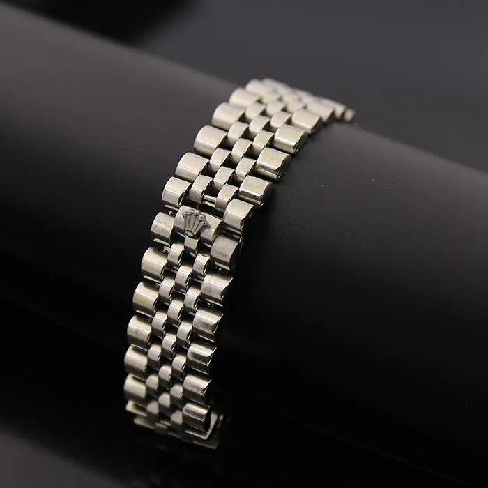 Bracelets Fashion Stainless Steel SpeedometerBracelet For Women Man Beautiful Crown Gold Color Pulseira Jewelry