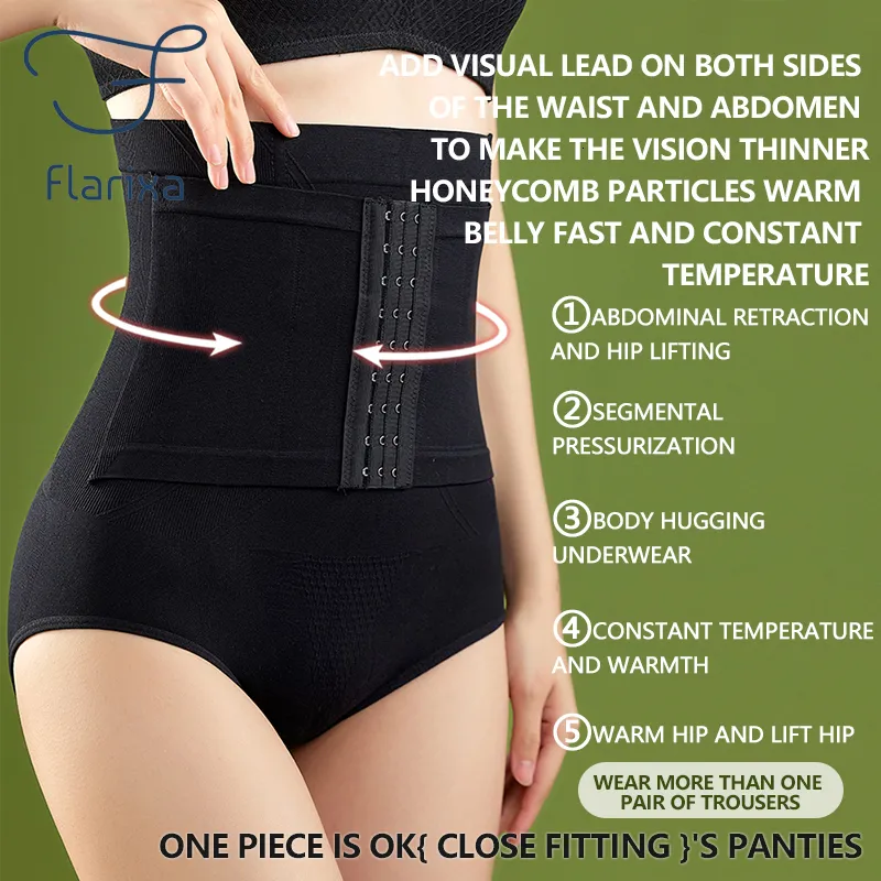 Flarixa Womens High Waist Tummy Tucker Body Shaper Flat Belly Shaping  Panties With Breasted Butt Lift And Slimming Underwear From Shenfa03, $10