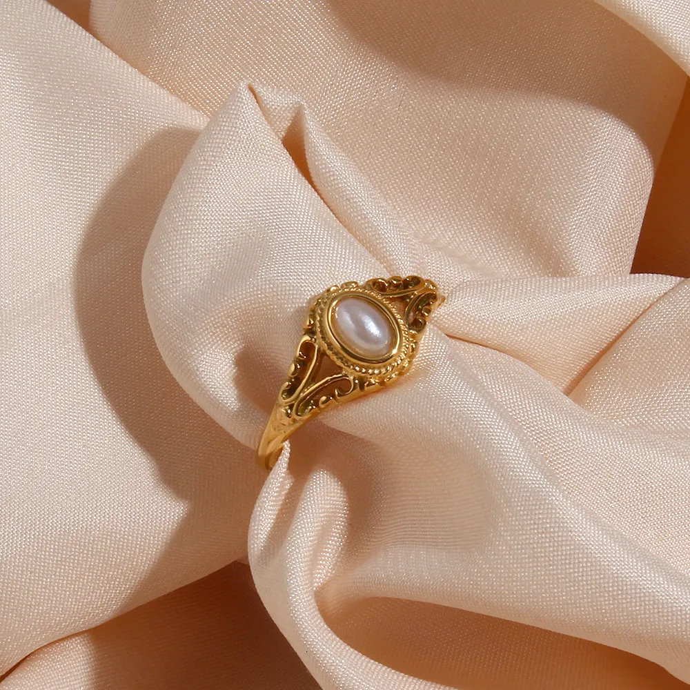 Pearl ring for female shop