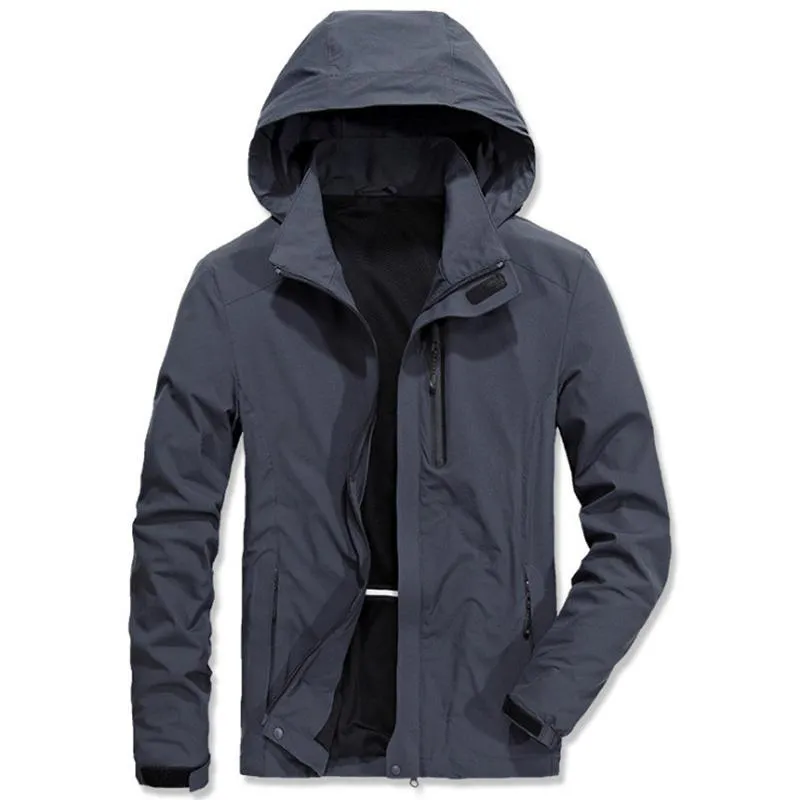 Thin black waterproof jacket discount