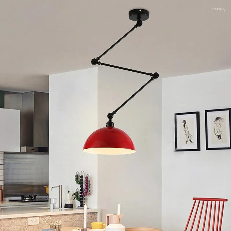 Pendelleuchten Esszimmer Dekor Küche Licht verstellbare Deckenleuchter moderne Beleuchtungskörper Hängelampe Nordic Home Appliance