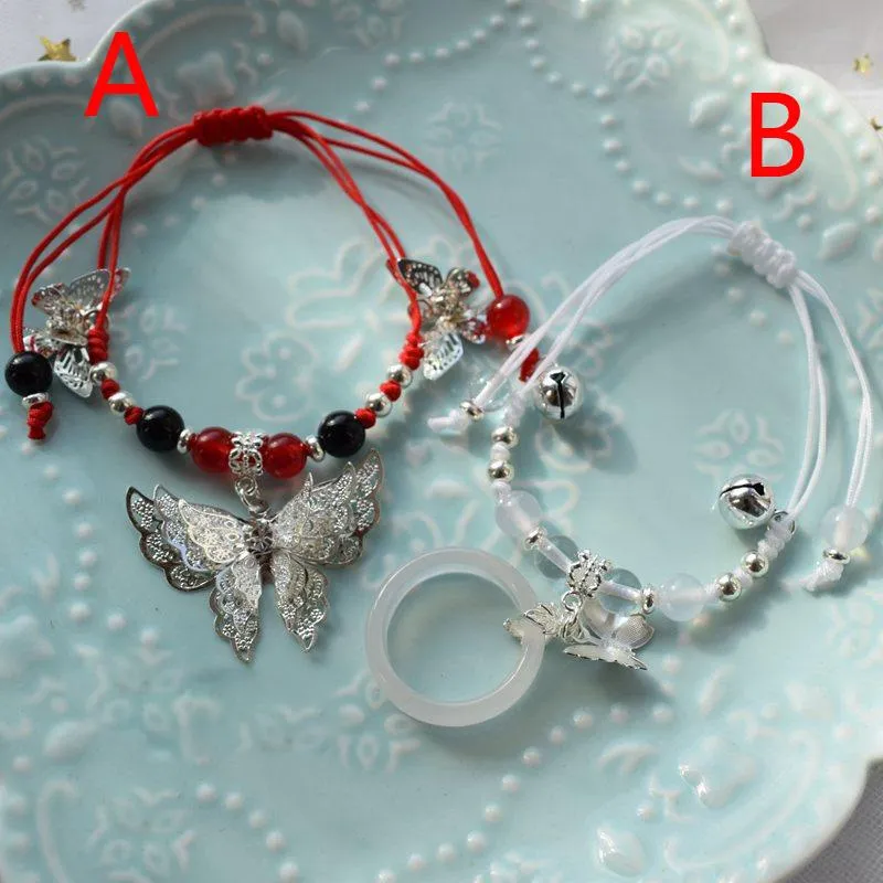 Chokers 1pcs Handmade Tian Guan Ci Fu Hua Cheng Xie Lian Pendant Bracelet Jewellery Decor Accessories Boy Girl Gift New