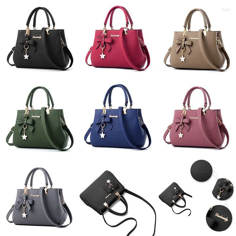 Storage Bags Handbag Women Ladies Man-made Leather Fashion Shoulder Purse Crossbody