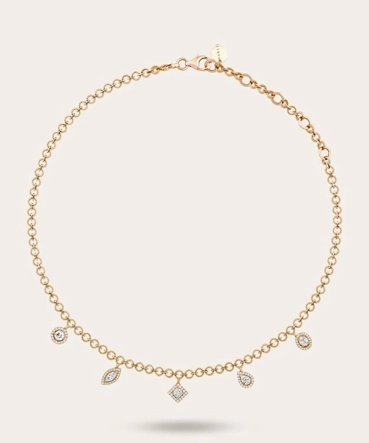 Colliers Janekellymother's Day Gift Trendy Dainty Initial Choker Collier personnalisé Collier empilable pour femmes