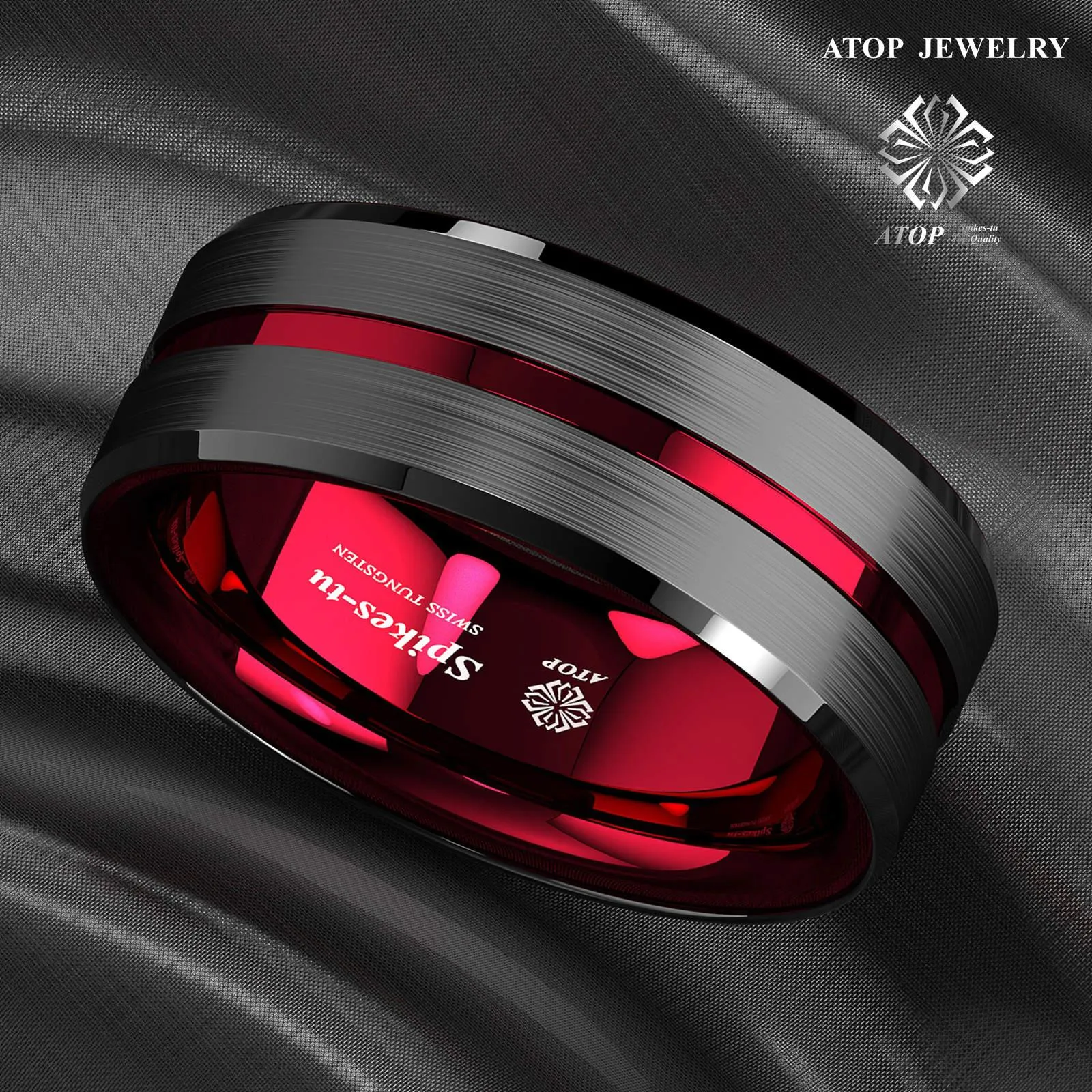 Thin red line tungsten ring clearance