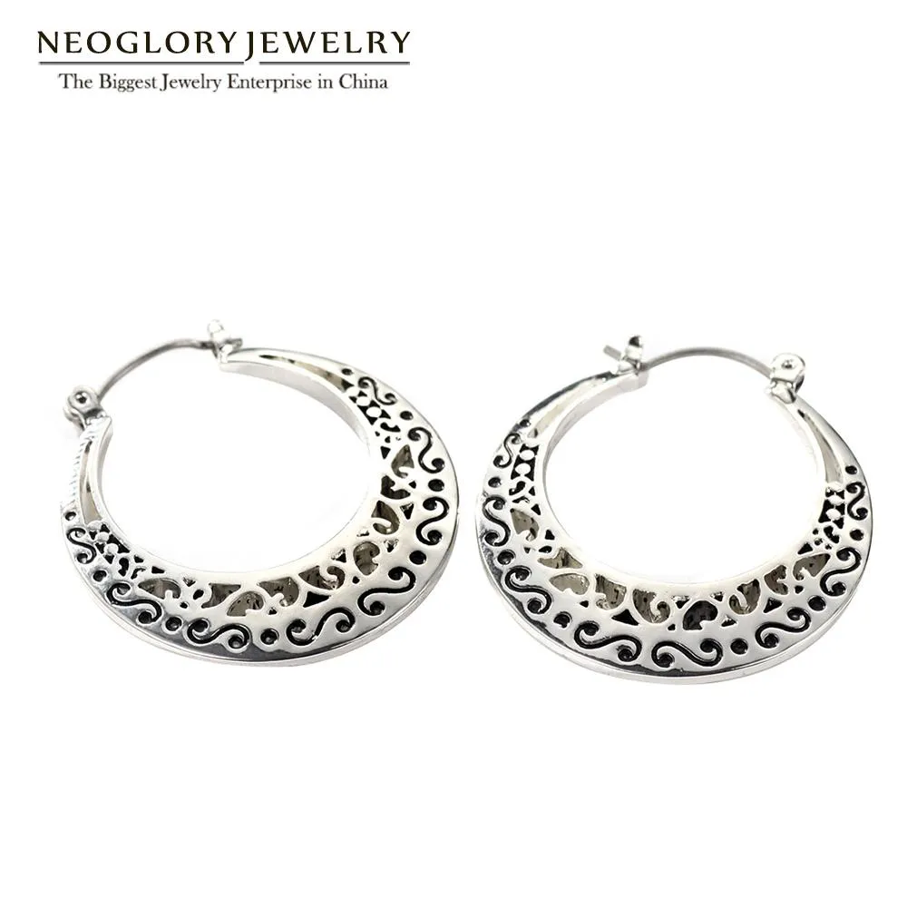 Huggie Neoglory Classic Vintage Hoop Earrings AllergyFree Free For For Fashion Jewelry 2020 New Gifts FA