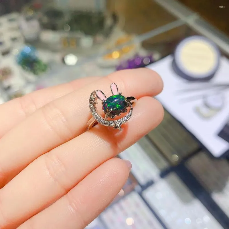 Anillo de opalo negro on sale