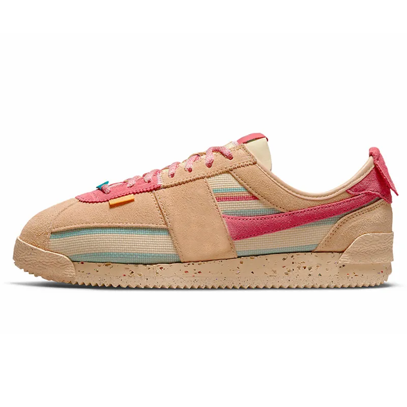 Women's classic cortez lx white/hyper pink-green abyss 2025