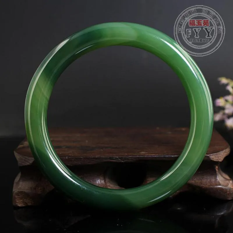 Браслет 2020, 100% натуральный зеленый нефритовый браслет, круглые браслеты ручной работы, ювелирные аксессуары, сертифицированные браслеты из нефритового камня, женские подарки