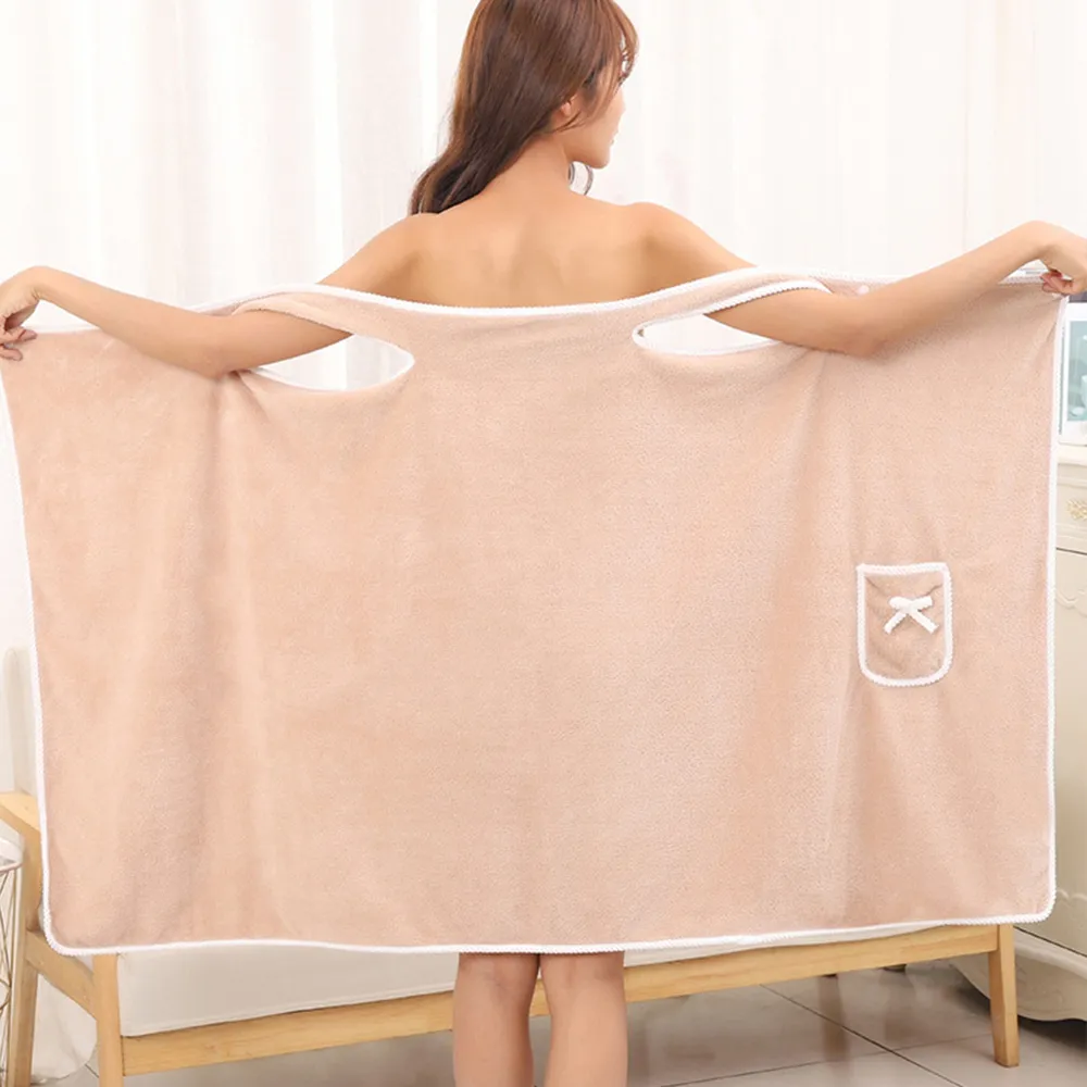 1pc Quick-dry Bath Towel Extra Large & Thick & Soft Coral Fleece