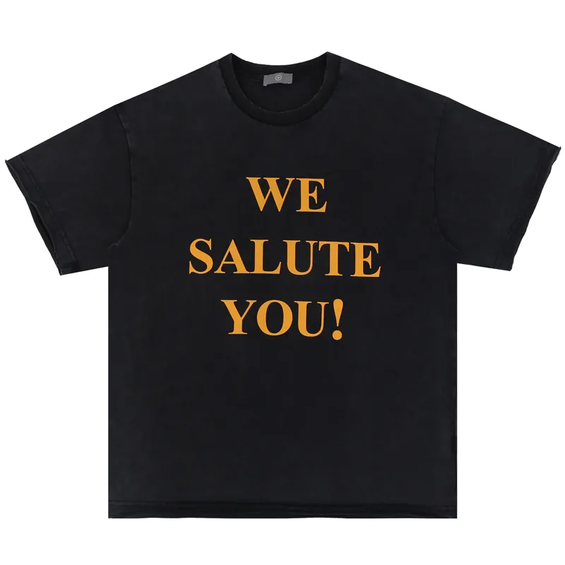 Bawełniana koszulka z krótkim rękawem 23SS Plus Size Summer Graffiti Vintage T Shirt Paint Streetwear