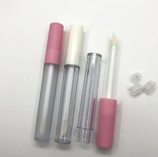 3ML Frosted Lip Gloss Tubes - Clear Empty Refillable Containers with ...