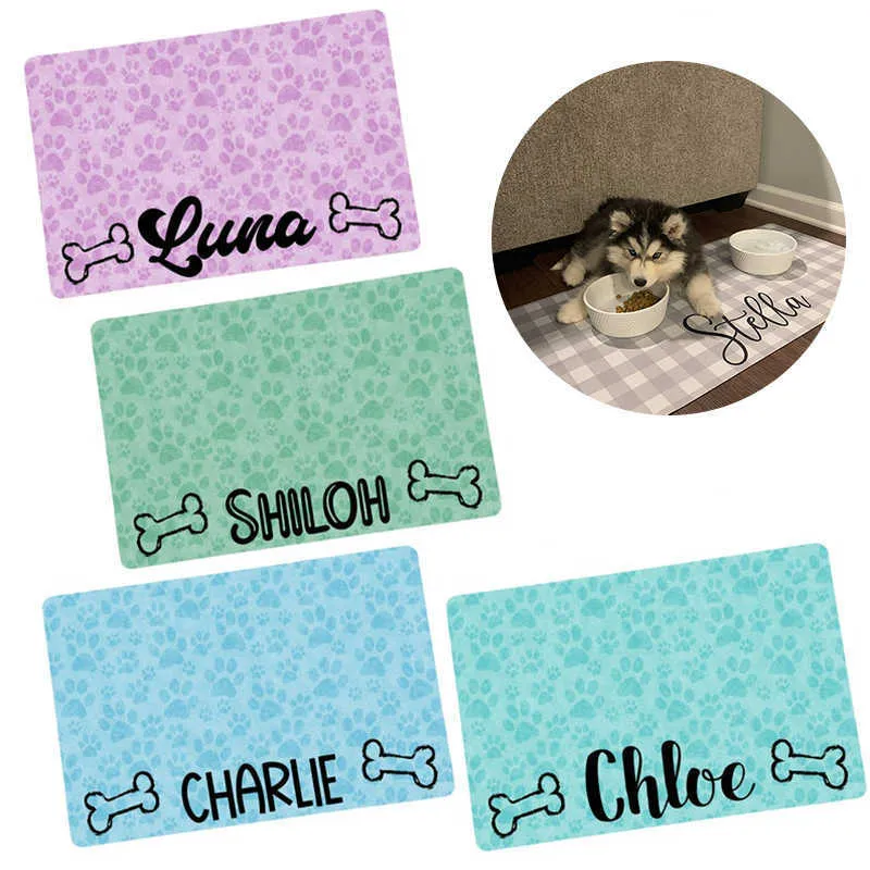 Personalized dog placemat online