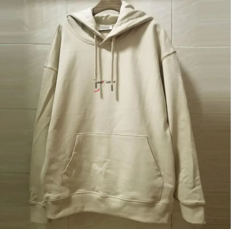 Cream designer sales hoodie