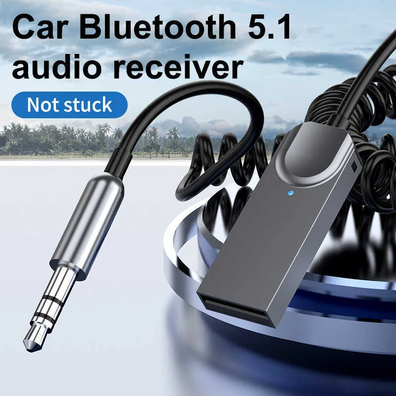Wireless Car Bluetooth Auxiliary Dongle Kit 5.1, Handsfree, Usb 3.5mm