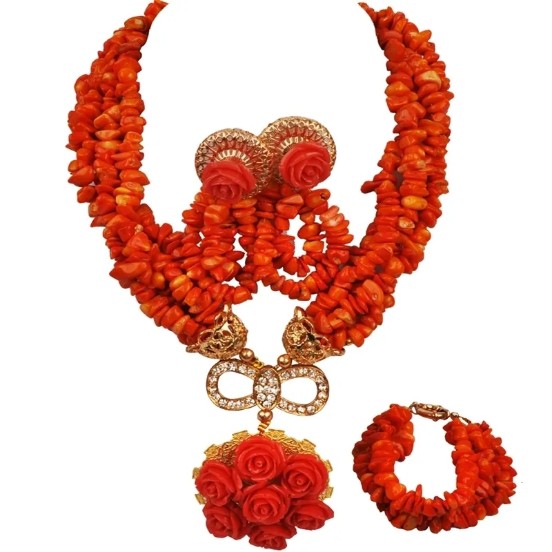 Nigerian wedding beads set 2025