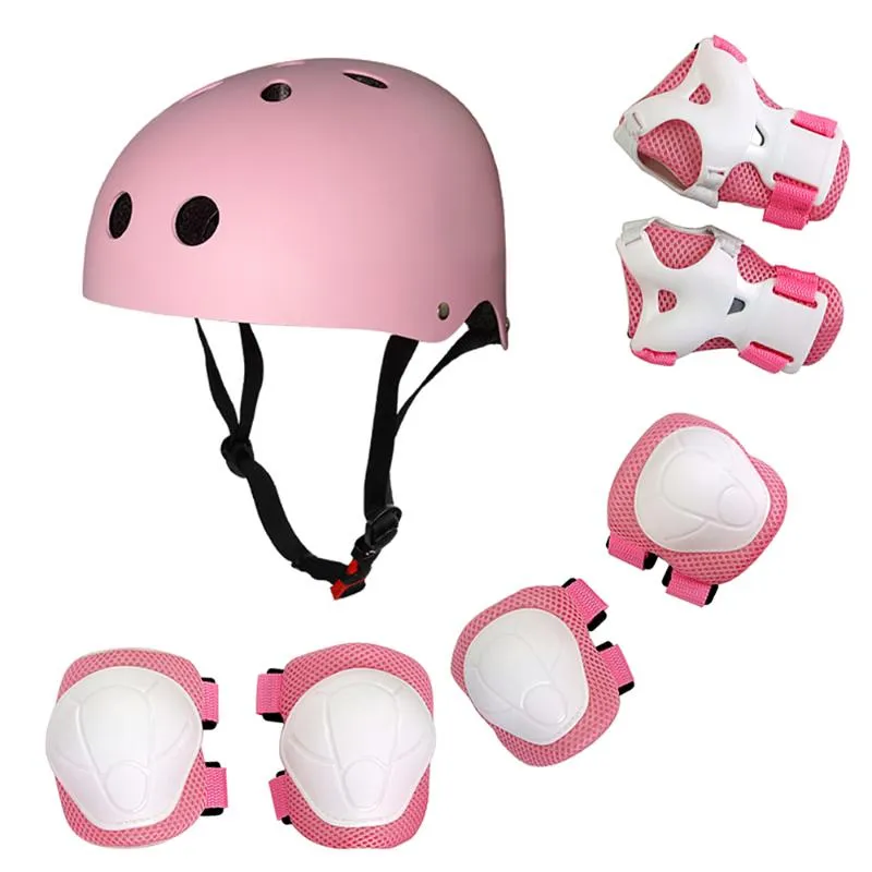 Kids' 4-in-1 Protective Gear Set With Helmet - Small/Medium