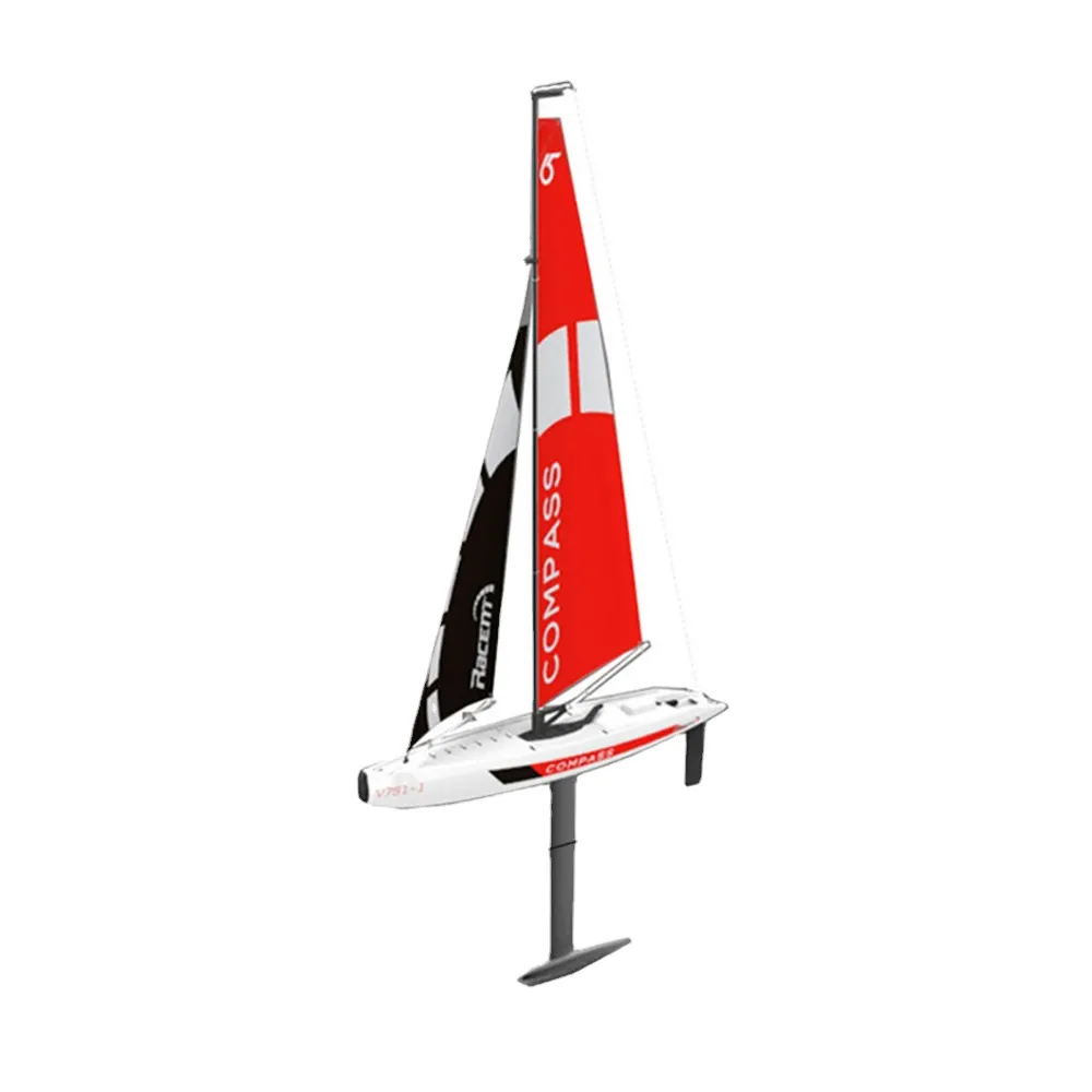 DIY Pre Assembled RC Remote Sailfish Boats For Sale 65cm 2.4G 4CH