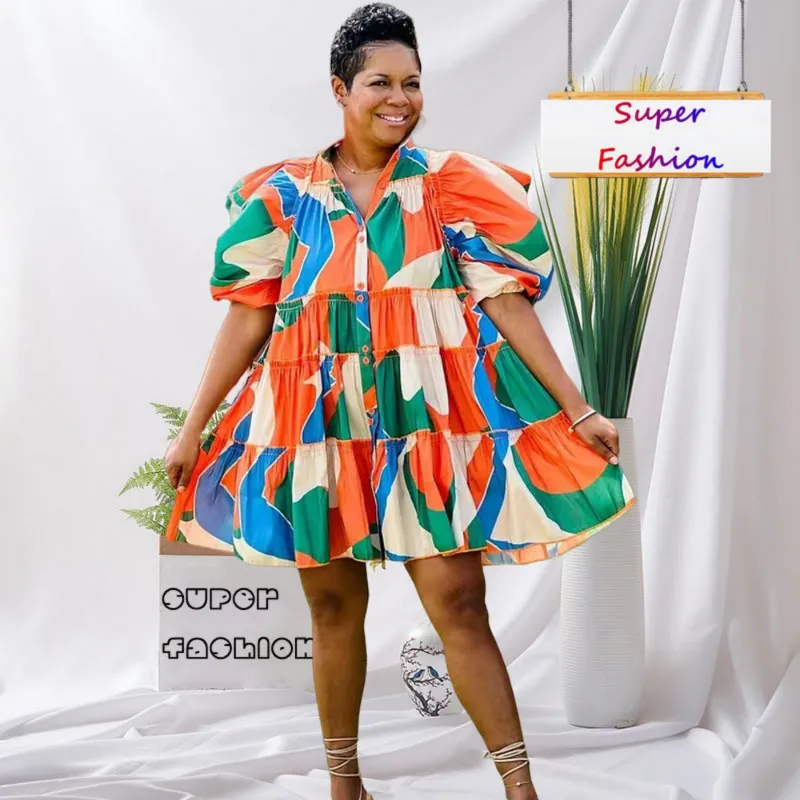 Plus size spring midi dresses on sale