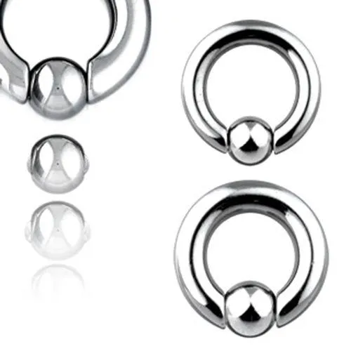 Huggie BCR Ball Close Ring Nipple Ring Piercing XXL BCR Ring Clip In Spring Ball Captive Prince Albert Boucles d'oreilles Rock Anneau vaginal Corps