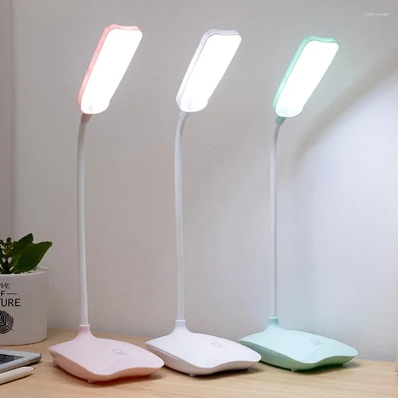 Lampade da tavolo TxxCvv Office Bright Lamp Ricaricabile LED Stand Lanterne da scrivania per bambini per studio di studenti Luci da lettura per libri