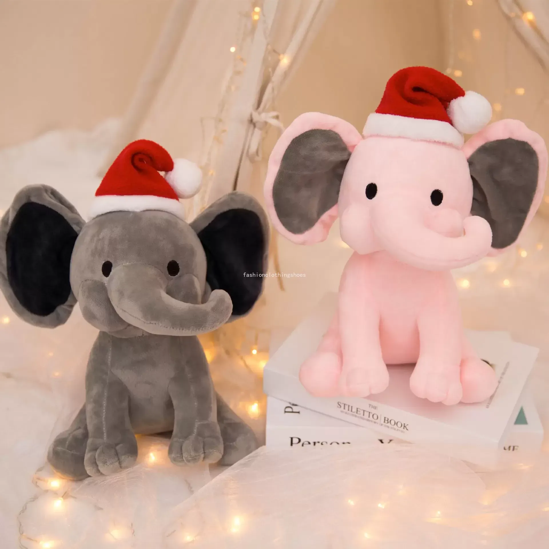 Christmas plush toy doctor elephant doll cute ins soothing graduate gift baby sleep with