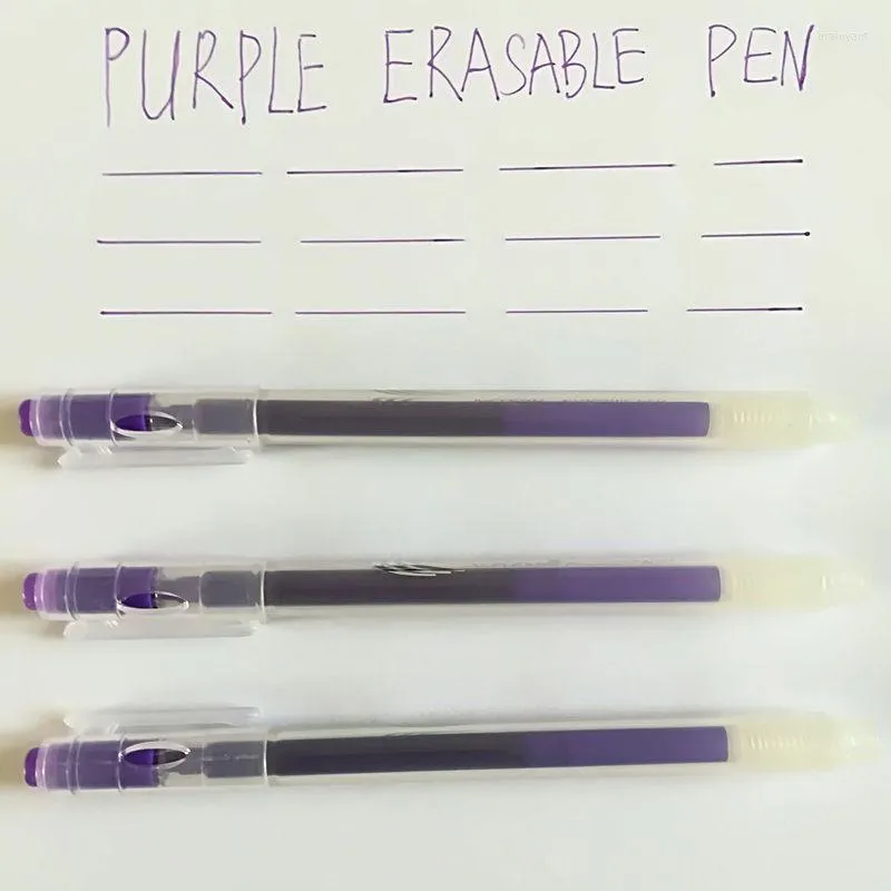 Temperature Sensitive Pens DxJ Heat Erasable Pens 10-Pack - 0.5mm Tip Friction Erasable Gel Pens For School & Office Friction Erase Pens For Students - View #4